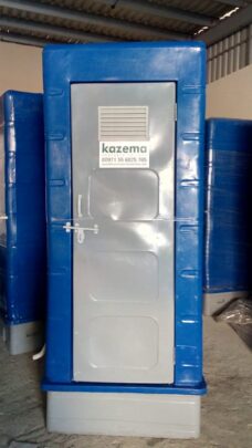 sewer connect portable toilet UAE by Kazema Portable Toilets